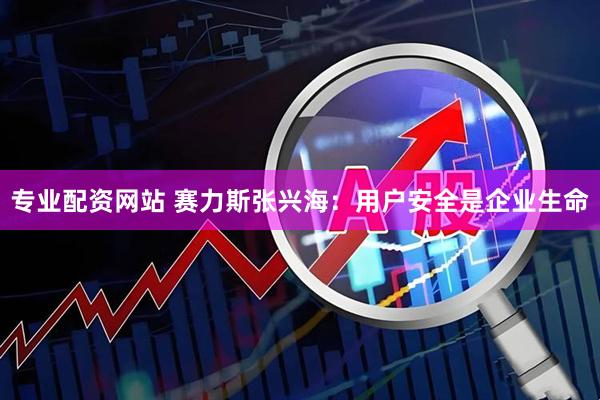 专业配资网站 赛力斯张兴海：用户安全是企业生命