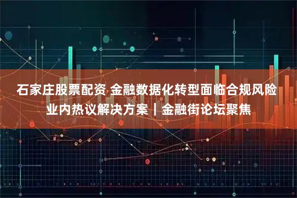 石家庄股票配资 金融数据化转型面临合规风险 业内热议解决方案｜金融街论坛聚焦